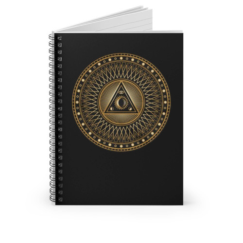 Illuminati Freemason Occult Sacred Geometry And Alchemy 2 Spiral Notebook Illuminati Freemason Occult Sacred Geometry And Alchemy 2 Spiral Notebook
