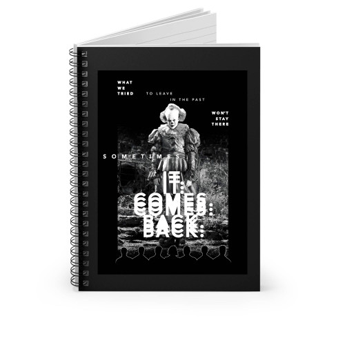 It Chapter 2 It Comes Back Spiral Notebook
