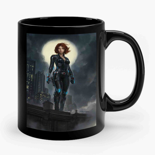 Avengers Black Widow District Ceramic Mug