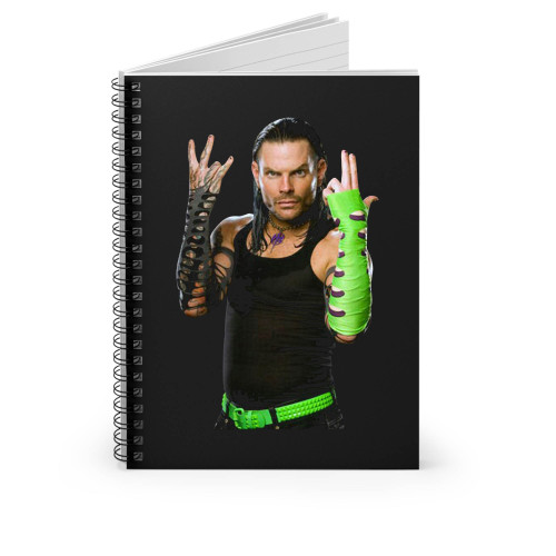 Jeff Hardy The Enigma Team Extreme Spiral Notebook