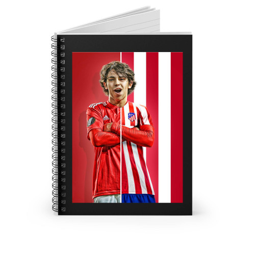 Joao Felix Atletico Madrid Spiral Notebook