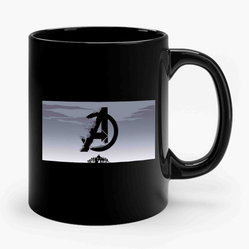 Avengers Endgame Minimalist Poster Ceramic Mug