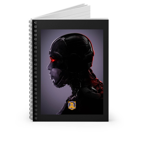 Justice League Cyborg Spiral Notebook