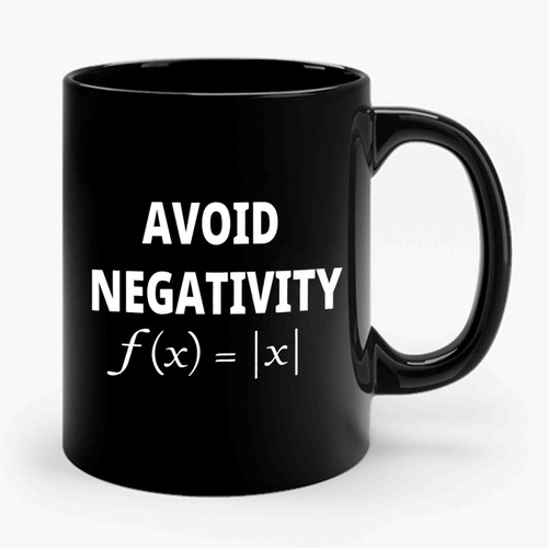 Avoid Negativity Ceramic Mug
