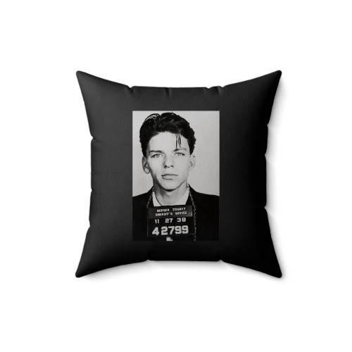 Frank Sinatra Mug Shot Fashion Swag Square Pillow Cover
