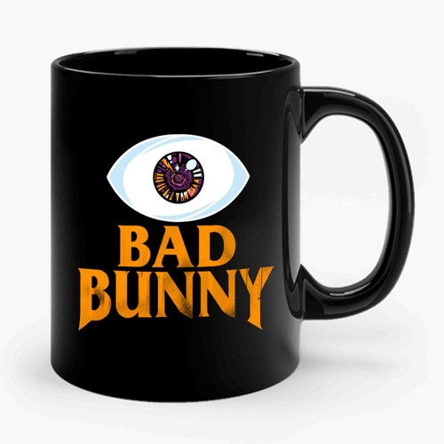 Bad Bunny Cartoon Eye Ceramic Mug
