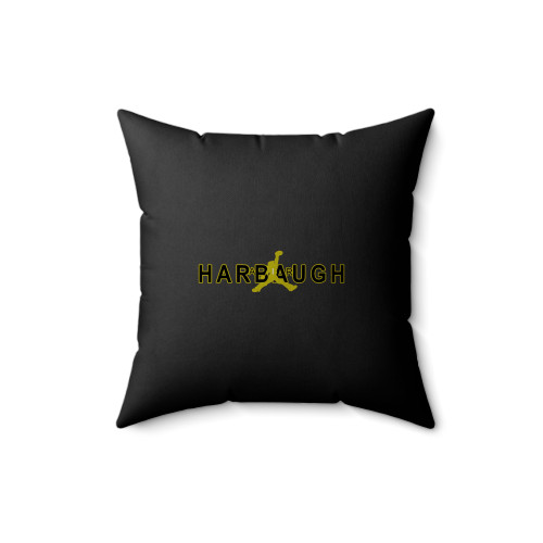 Go Blue Michigan Wolverines Jim Harbaugh Cool Square Pillow Cover