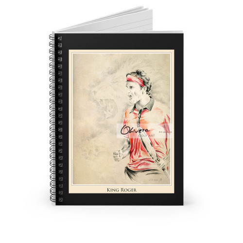 King Roger Spiral Notebook