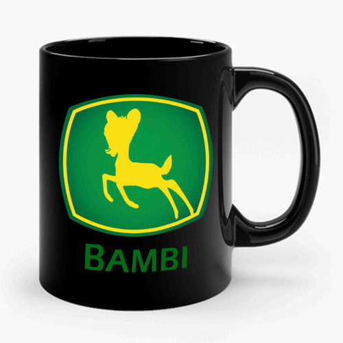 Bambi John Deere Parody Ceramic Mug