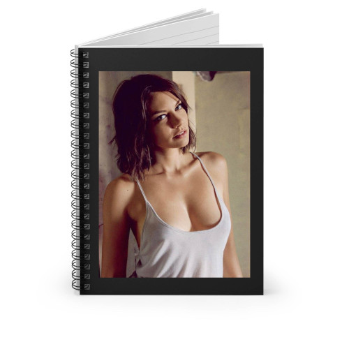 Lauren Cohan Sexy Spiral Notebook