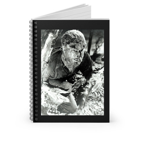 Lon Chaney Jr. The Wolf Man Spiral Notebook