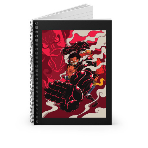 Luffy Gear 4 One Piece Spiral Notebook