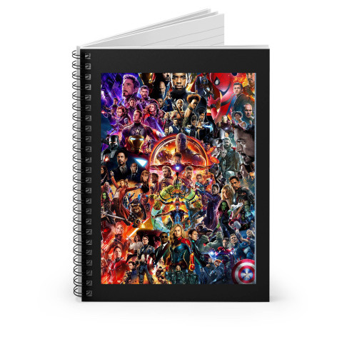 Marvel Cinematic Universe Spiral Notebook