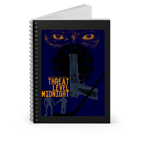 Michael Scarn In Threat Level Midnight Spiral Notebook
