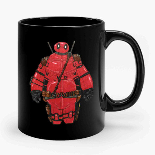 Baymax Deadpool Ceramic Mug