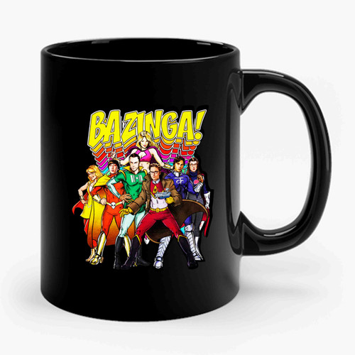 Bazinga All Character Ceramic Mug