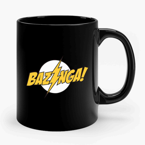 Bazinga Logo Lighting Ceramic Mug
