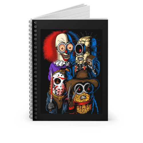 Minions Halloween Spiral Notebook