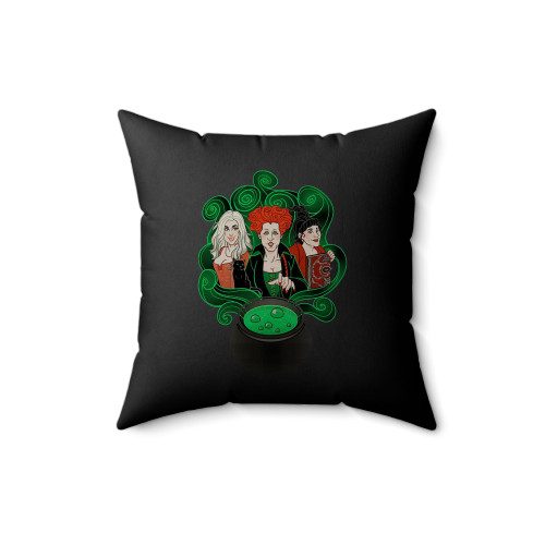 Hocus Pocus Cartoon 2 Square Pillow Cover