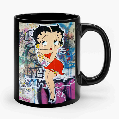 Betty Boop Garfity Ceramic Mug
