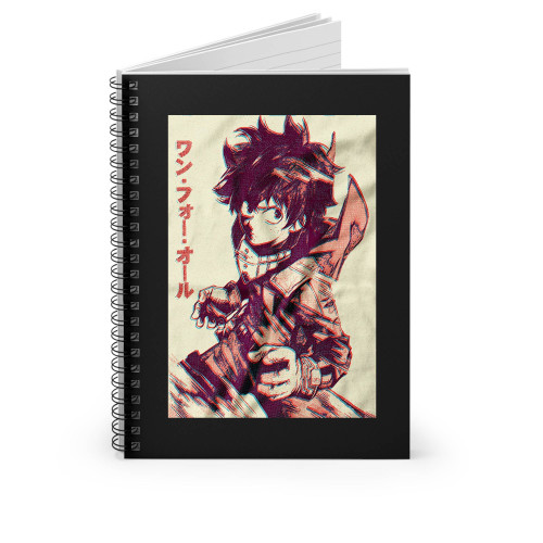 My Hero Academia Izuku Midoriya 1 Spiral Notebook