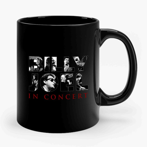 Billy Joel In Concert Concert Music Legend Ceramic Mug Billy Joel In Concert Concert Music Legend Ceramic Mug
