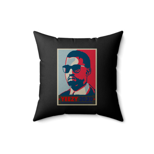 Kanye For President 2020 Election Funny Square Pillow Cover