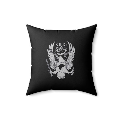 King In The North Always Crow Square Pillow Cover