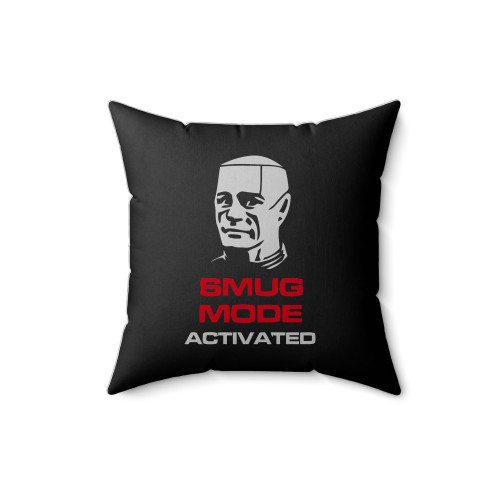 Kryten Smug Mode Activated Red Dwarf Square Pillow Cover