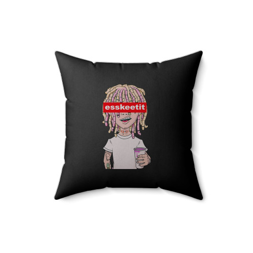 Lil Pump Lean Cup Esskeetit Money Square Pillow Cover