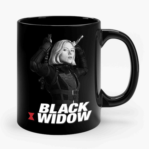 Black Widow Weapon Ceramic Mug