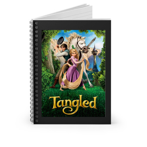Princess Tangled War Spiral Notebook
