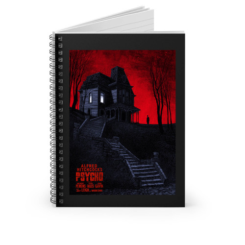 Psycho Movie Spiral Notebook