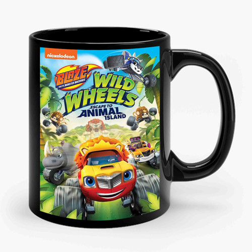 Blaze And The Monster Machine Escape To Animal Island Ceramic Mug