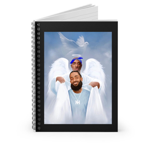 Rip #2Pac & Nipsey Spiral Notebook