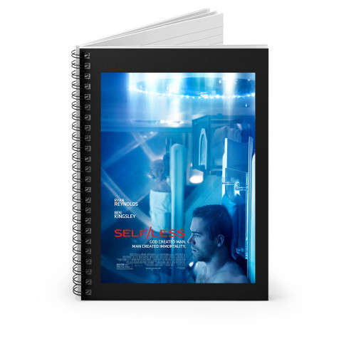 Self Less Movie Spiral Notebook Self Less Movie Spiral Notebook