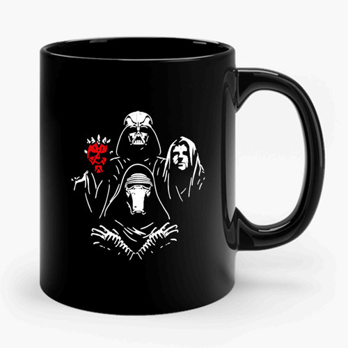 Bohemian Dark Side Queen Star Wars Mashup Ceramic Mug