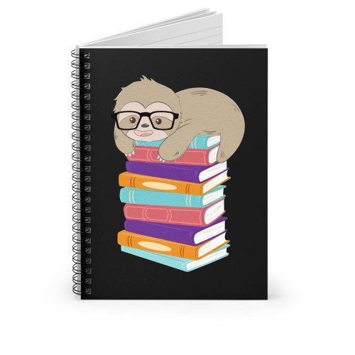Sloth Books Spiral Notebook