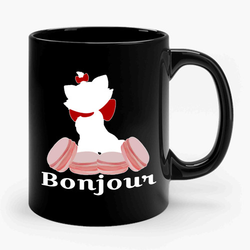 Bonjour The Aristocats Ceramic Mug