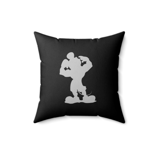 Mickey Muscle Strong Disney Square Pillow Cover