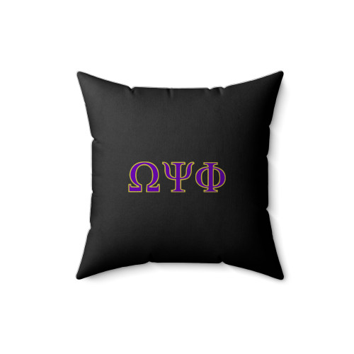 Omega Psi Phi Classic Square Pillow Cover