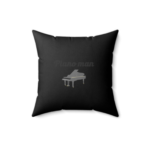 Piano Man Square Pillow Cover