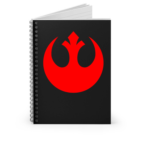 Star Wars Rebel Alliance Logo Spiral Notebook