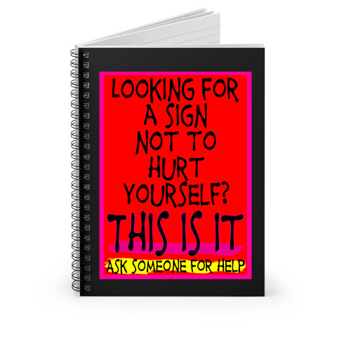 Suicide Prevention Spiral Notebook