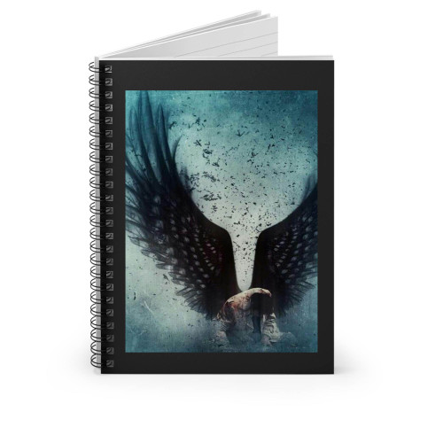 Supernatural Castiel Art Spiral Notebook