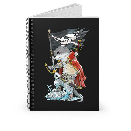 Swordfish Pirate Spiral Notebook