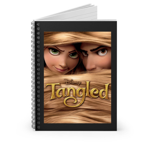 Tangled Long Hair Movie Spiral Notebook