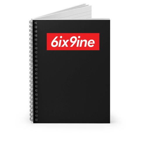 Tekashi69 6Ix9Ine Logo Spiral Notebook