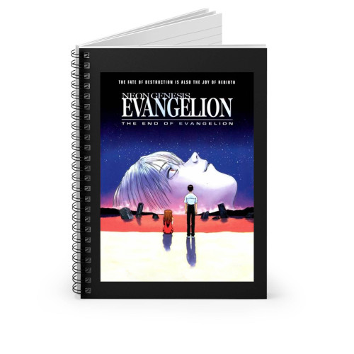 The End Of Evangelion Movie Spiral Notebook