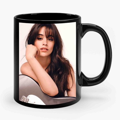 Camila Cabello Sexy Guitar Ceramic Mug